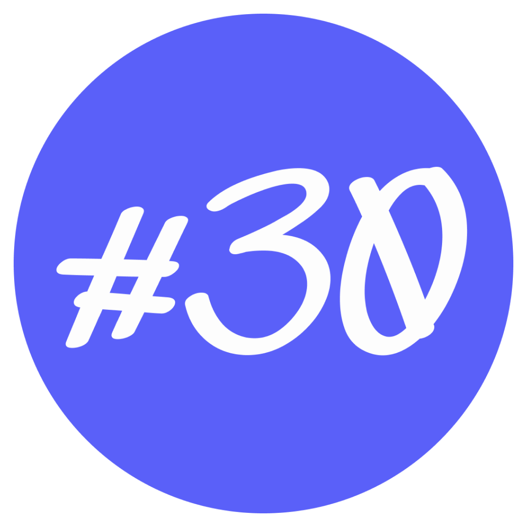 #30daysofwebdesign logo